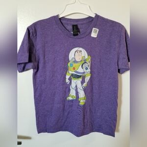 Gildan Purple Kids T-Shirt with Space Character